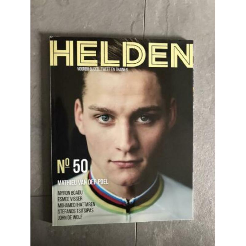 3 sportbladen: Santos, Golfers Magazine en Helden