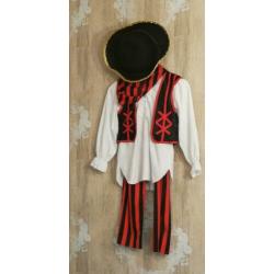 Piratenpak met accessoires maat 128