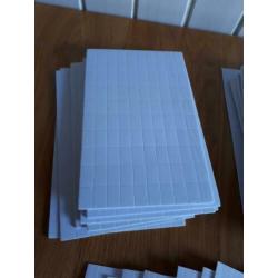 velletjes dubbelzijdige foampads €0,25