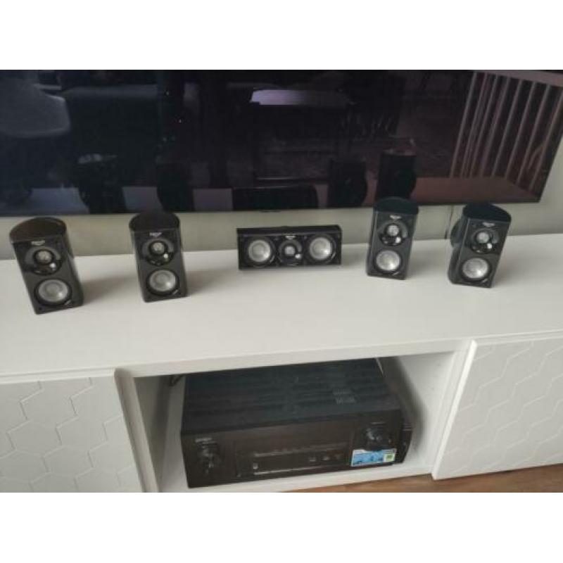Klipsch HD theater 500 5.1 surround set in supermooie staat