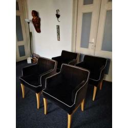eetkamerstoelen x 4