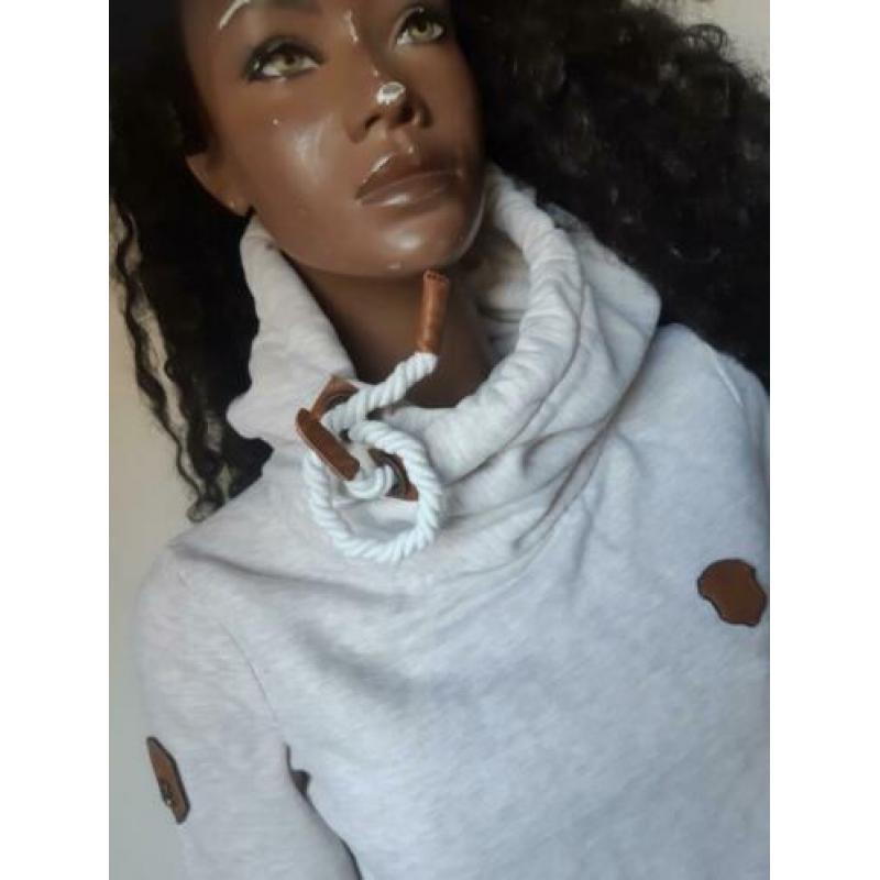 Nakateno trui beige bruin maat M