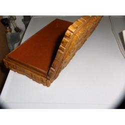 wasknijpers houten kistje