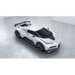 Bugatti Centodieci 2019 Stoffen Canvas Poster 90 x 60 cm