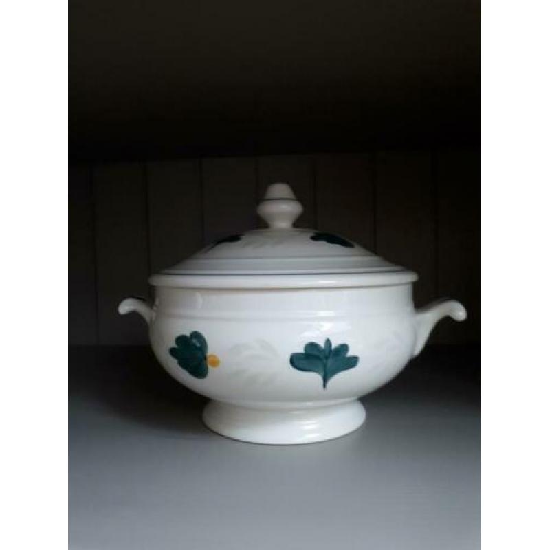 Royal boch aquarelle groen bont