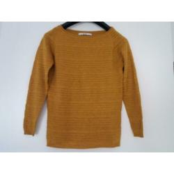 Okergele trui ONLY ZGAN maat XS