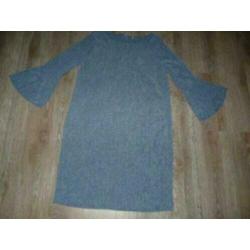 Nieuw donkerblauwe jurk lange mouw & Other Stories L 42