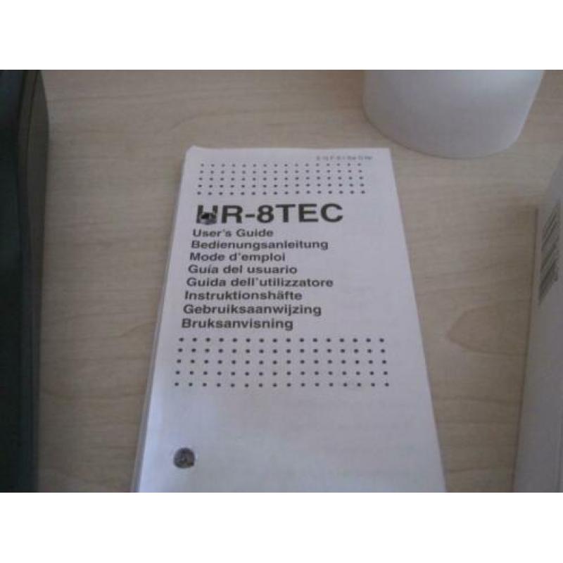 Casio HR-8 TEC telmachine rekenmachine met telrol printrol
