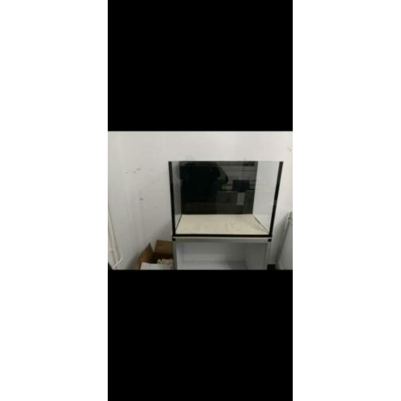 zeeaquarium diamond rimless 80x60x60 met tmc sump