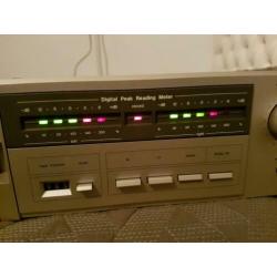 Te koop vintage dual cassette deck