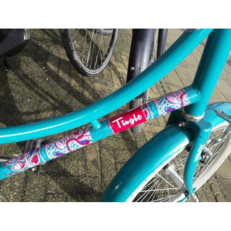 Alpina Tingle meisjesfiets 20" blauw