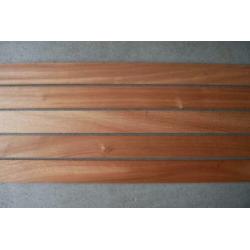 Mahonie Hardhouten Latten: 10 x 43 x 2400 mm - Geschaafd!
