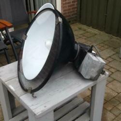 Authentiek plafond lamp, groot 52, en van Philips