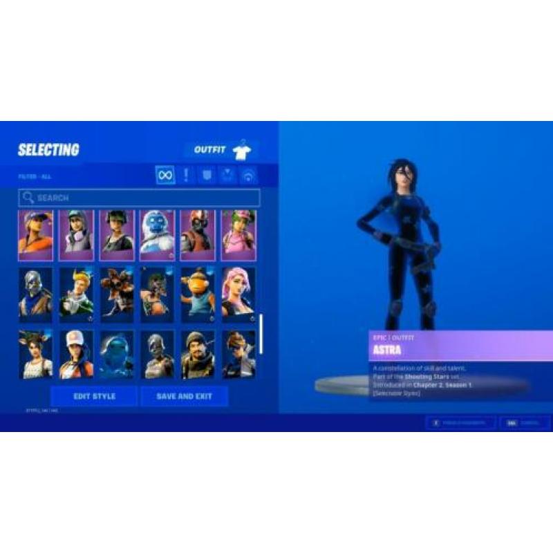 Fortnite account met nieuwe battlepass (zie beschrijving)