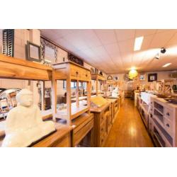 Boekenkast - 3 lades - 2 planken - massief Teak - TTM Wonen