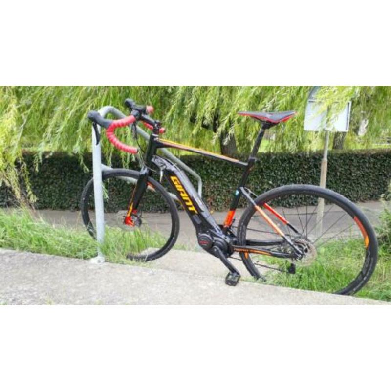 te koop giant elektrische fiets racefiets road E+2 maat XL