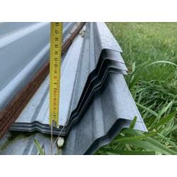 Damwandprofiel 1.25mm dik. 16 cm profieldikte