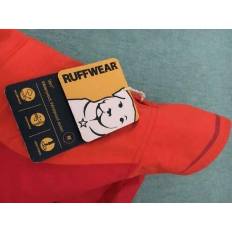 Ruffwear Vert Jacket – Regenjas gevoerd maat M - rood