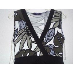 Maat m - studio anneloes - zwart/grijs geprint