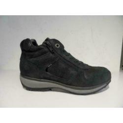 Xsensible zwarte veterboots stretchwalker 38