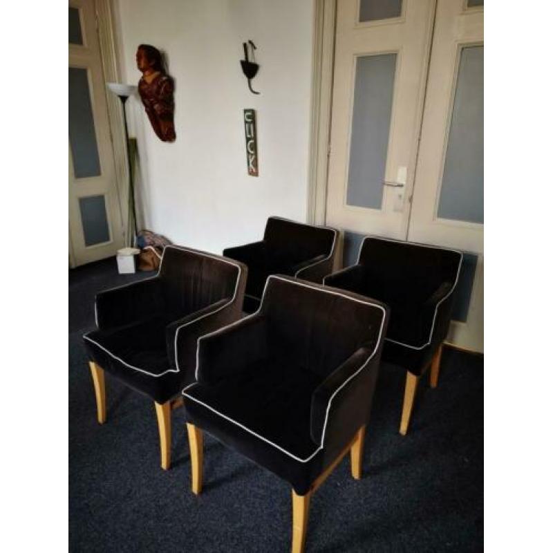 eetkamerstoelen x 4