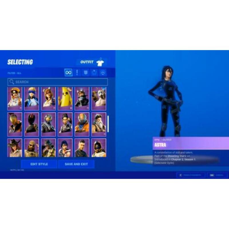 Fortnite account met nieuwe battlepass (zie beschrijving)