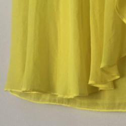 Prachtige L chique gele rok H&M Modern Classics voile egf
