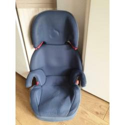 Autostoel blauw