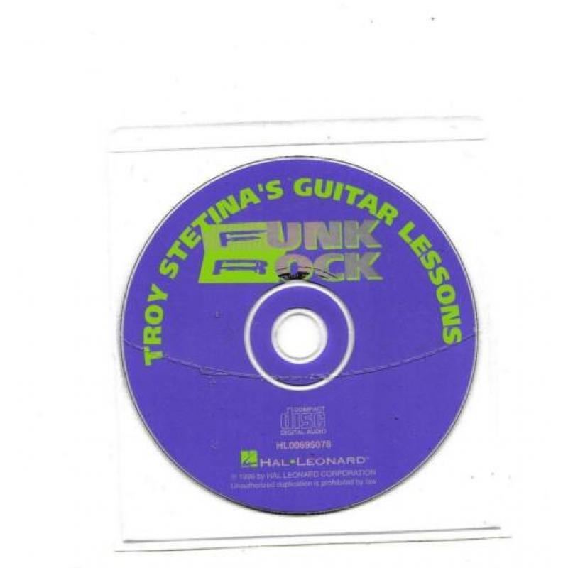 Funk Rock Transcriptions 60 tracks met CD (b645)