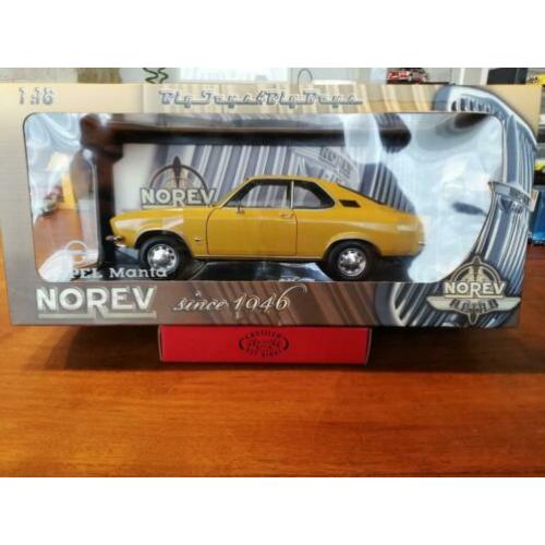 Opel manta A norev schaal 1/18