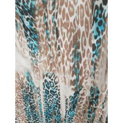 Jurk met panter print M&S mode maat XL NIEUW