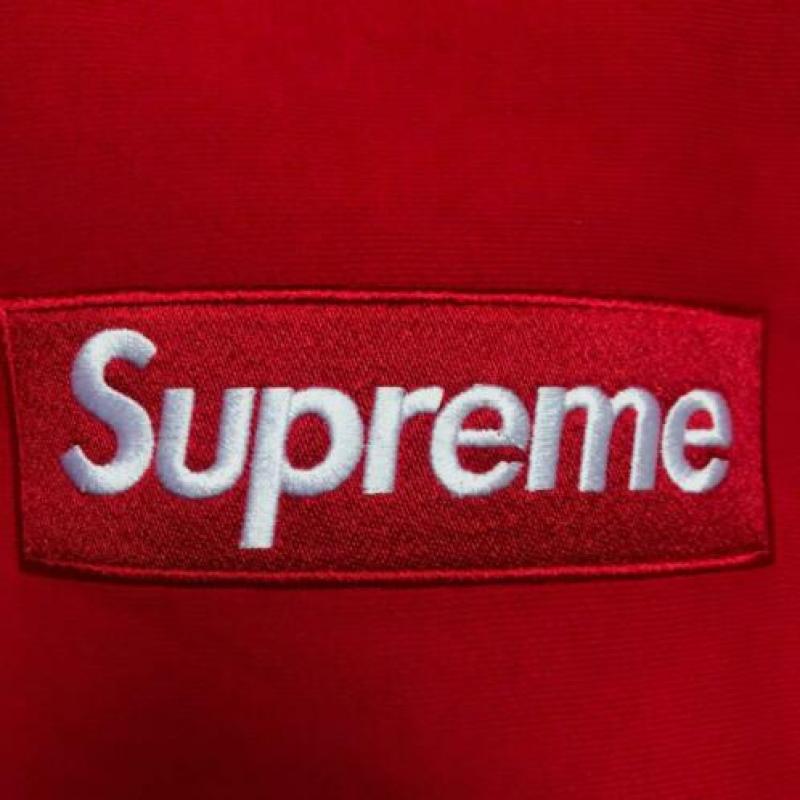 Supreme Box Logo Crewneck Red FW15