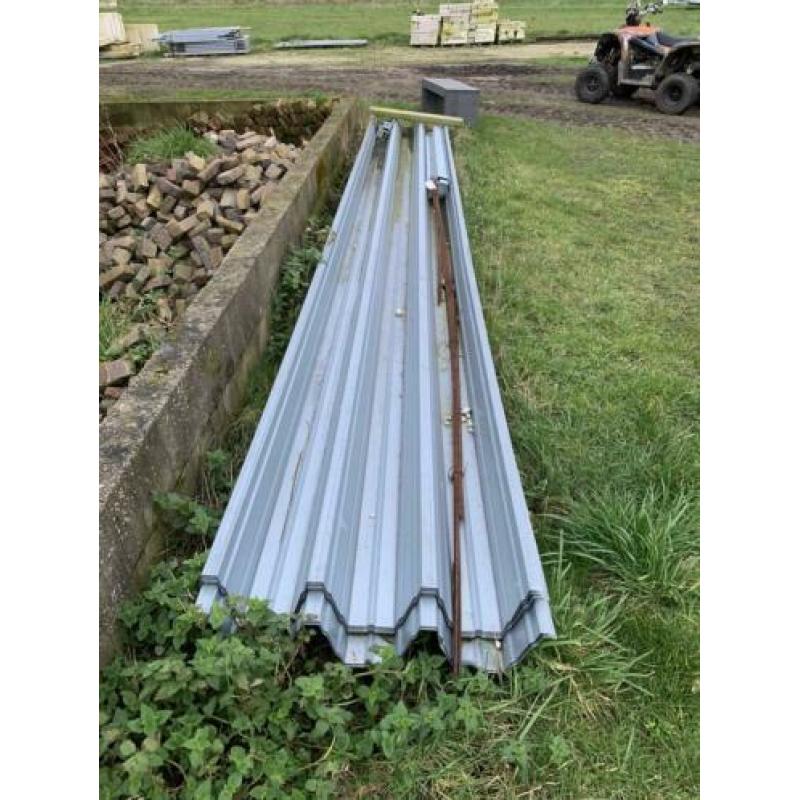 Damwandprofiel 1.25mm dik. 16 cm profieldikte