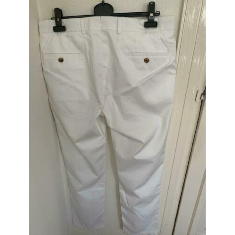 Suitseplay witte pantalon. Maat 50