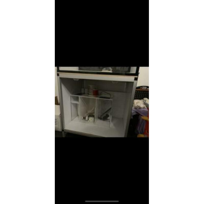 zeeaquarium diamond rimless 80x60x60 met tmc sump