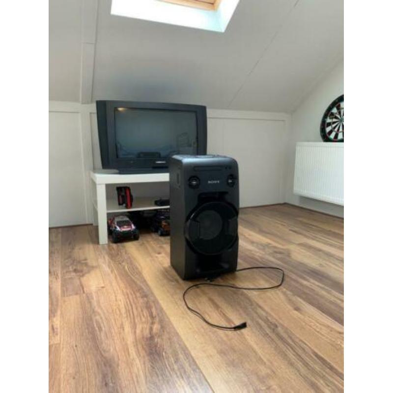 Sony party speaker MHC-V11 dit weekend €125,-
