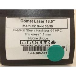 Maple Comet Laser 16,5" 38 / 39 T-Bone Bridge Klapschaatsen