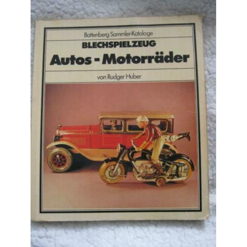 Blechspielzeug Auto's - Motorrader