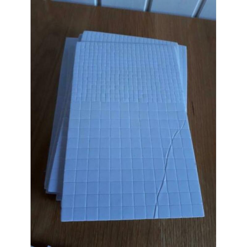 velletjes dubbelzijdige foampads €0,25