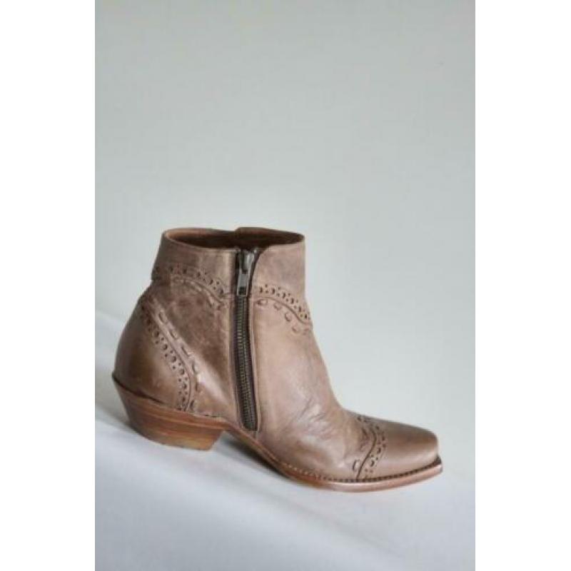 Nieuw! Marlboro Classics - Bruin lederen cowboy boots - 36
