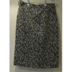 Alexon zwart wit print rok maat 36