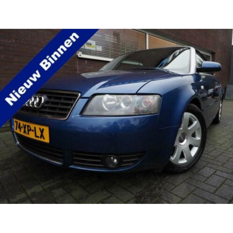 Audi A4 Cabriolet 2.4 V6 170PK Automaat Leder Clima Trekhaak