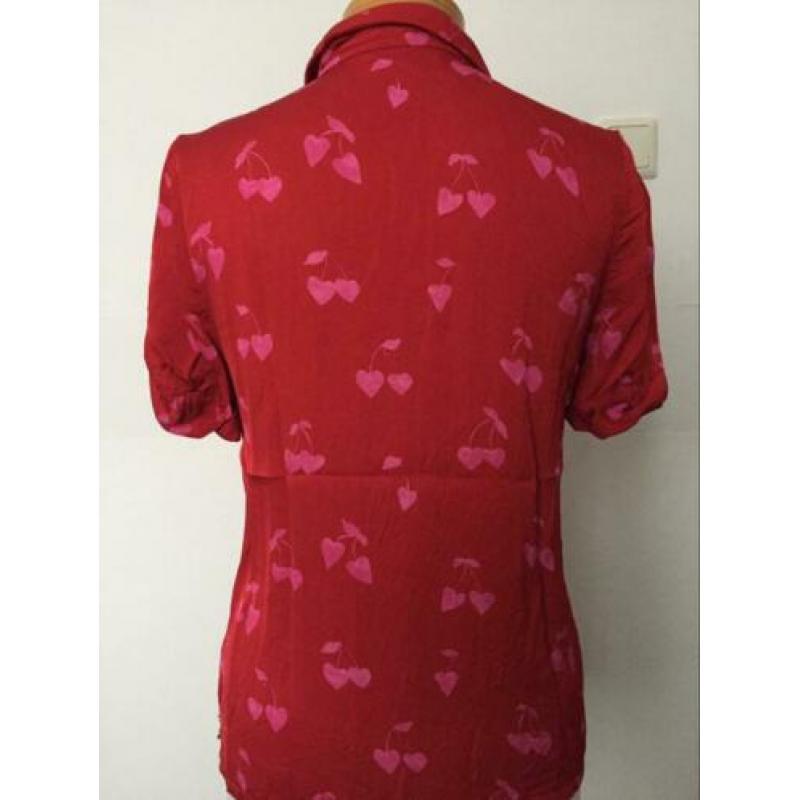 Enyo blouse Fabienne Chapot rood met kersen S