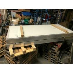 hangdeur schuifdeur loods damwand paneel deur 2x 264x122x15