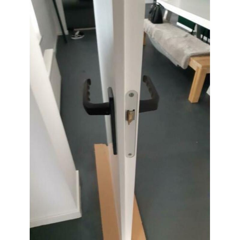 Opdekdeur wit 231,5 x 88 cm