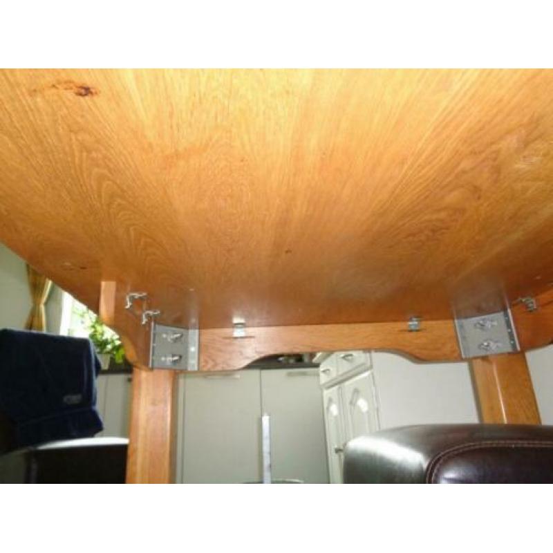 massief eiken eettafel