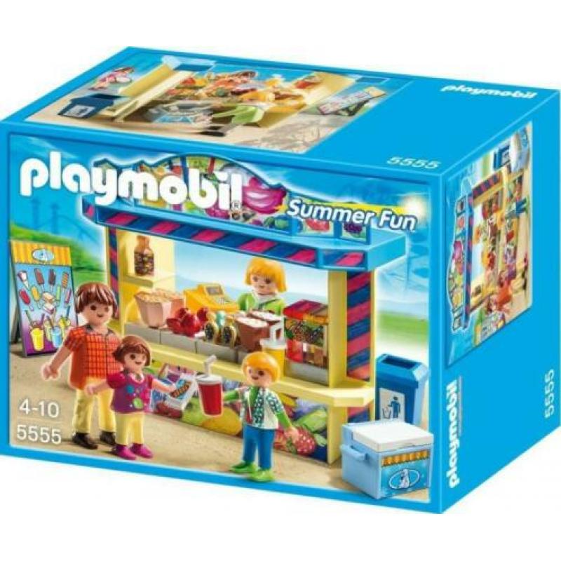 Playmobil Summerfun snoepkraam 5555 nieuw
