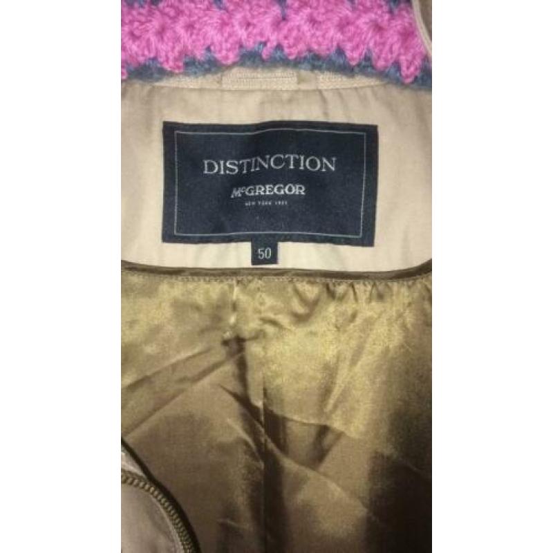 Trenchcoat Mc Gregor maat 50 khaki