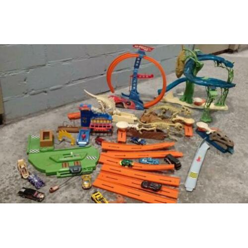 Hot Wheels: racebaan sets - div.leuke sets van hotwheels