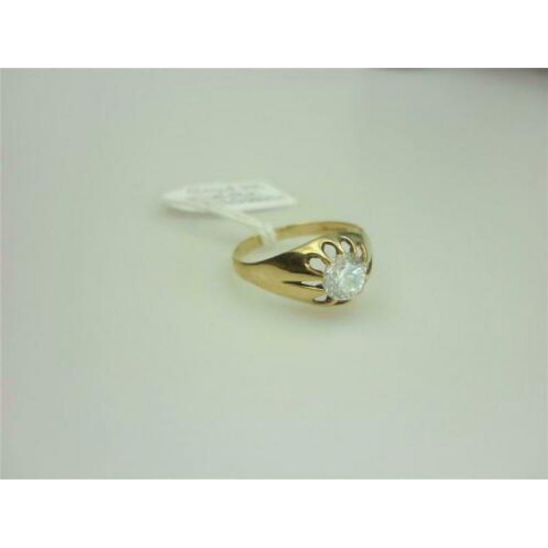 Ring goud met edelsteen / Z6186